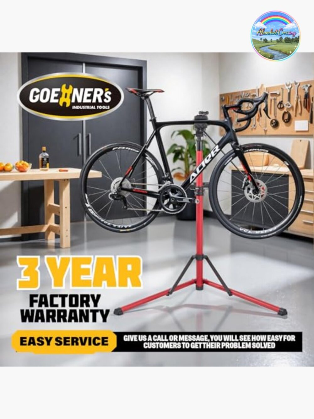 Upgrade 2.0 Bike Repair Stand - Portable Aluminum Bicycle Workstand Max 110 Lbs View 6